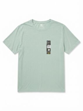 Athletic Works Light Sage Crew Neck Short Sleeve Tee
